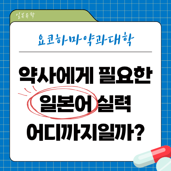 일본 약사 되려면 일본어 어느 정도 필요할까 1.png