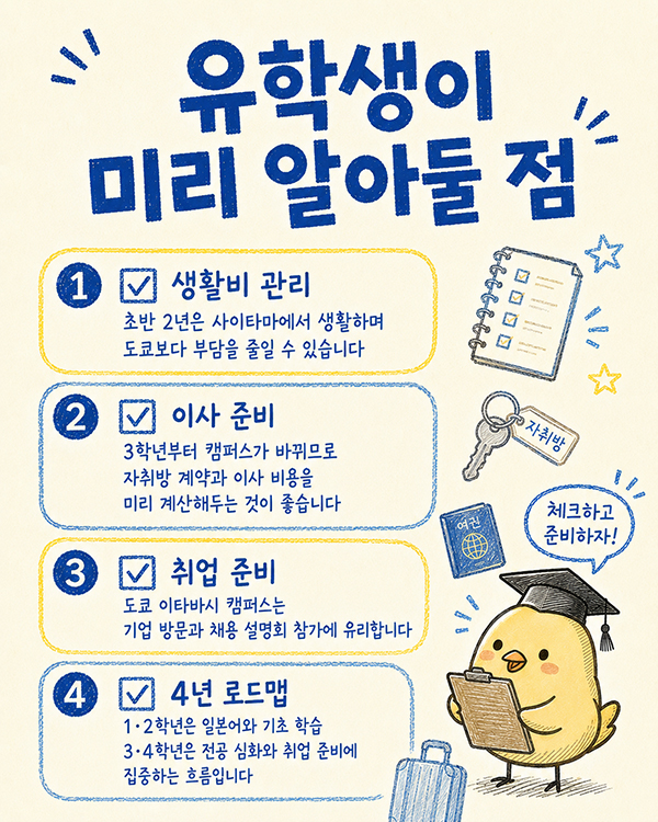 다이토분카대학 2캠퍼스 특징 사이타마 방세 절약부터 도쿄 취업 전략까지 5.jpg
