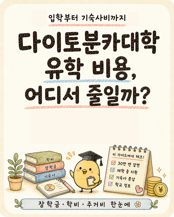 다이토분카대학 유학 비용 줄이기.jpg